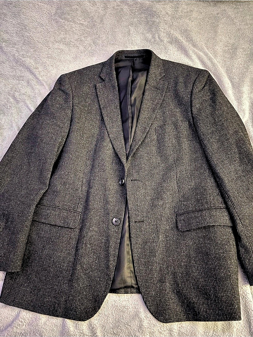 44 R Fil à Fil Wool silk cashmere blazer